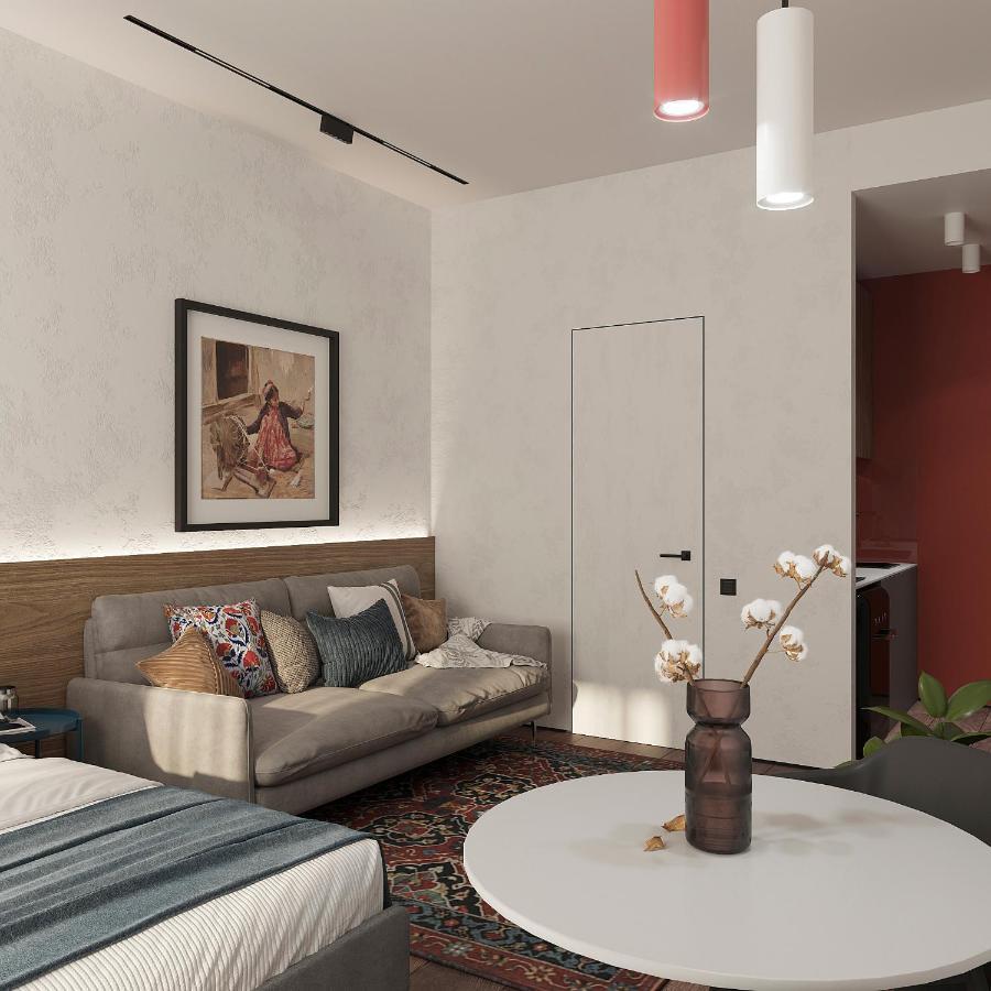 Blueloft 47 L Studio With Balcony Tashkent Exterior foto